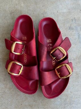Birkenstock 40 100% Leather New